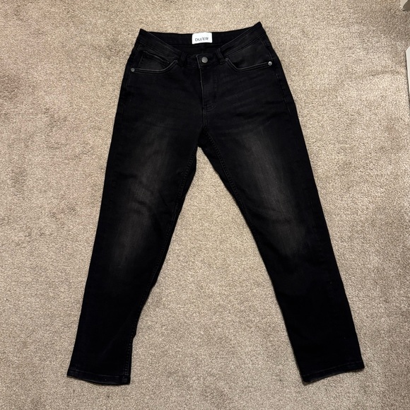 DU/ER Girlfriend Performance Denim (Vintage Black) - Picture 1 of 11
